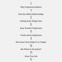 Forgiveness