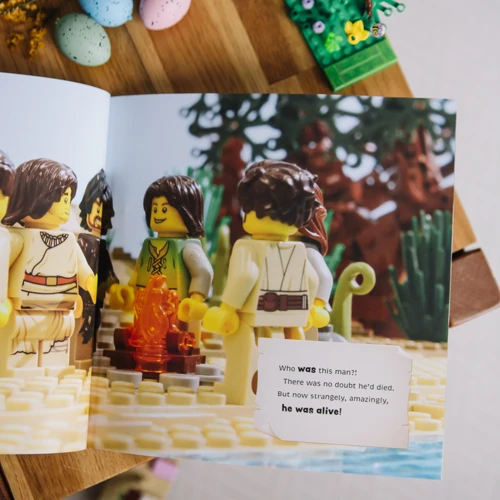 The Easter Story Brick by Brick