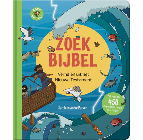 Seek and Find: New Testament Bible Stories (Dutch)