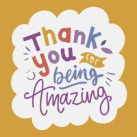 Thank You Amazing Card