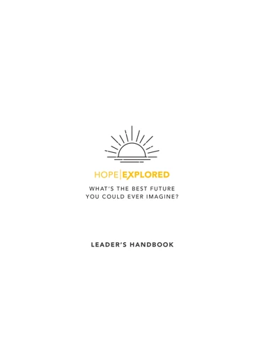 Hope Explored Leader's Handbook (ebook)