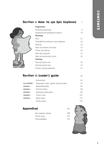 Epic Explorers Leader's Guide
