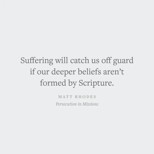 Persecution in Missions