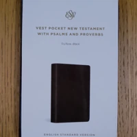 ESV Vest Pocket New Testament with Psalms and Proverbs, Red Letter