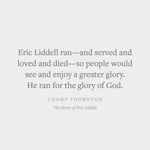 The Story of Eric Liddell