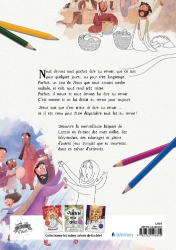 Goodbye to Goodbyes Colouring and Activity Book (French)