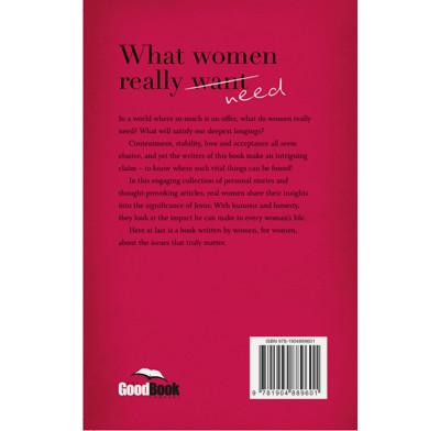 What Women Really Need By Lesley Ramsay - Evangelism & New Churches