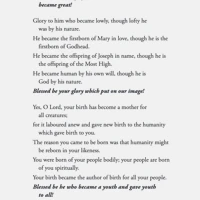 The Advent of Life