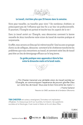 Gospel Centered Work (French)