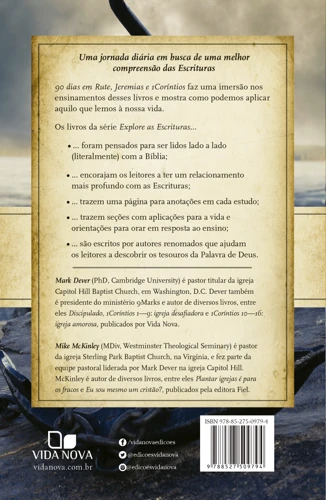 90 Days in Ruth, Jeremiah and 1 Corinthians (Portuguese)