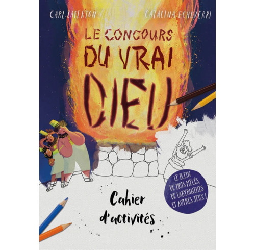 The God Contest Colouring and Activity Book (French)