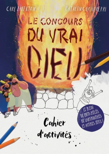 The God Contest Colouring and Activity Book (French)