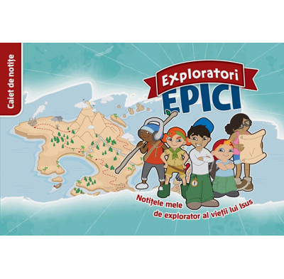 Epic Explorers Scratch Pad (Romanian)