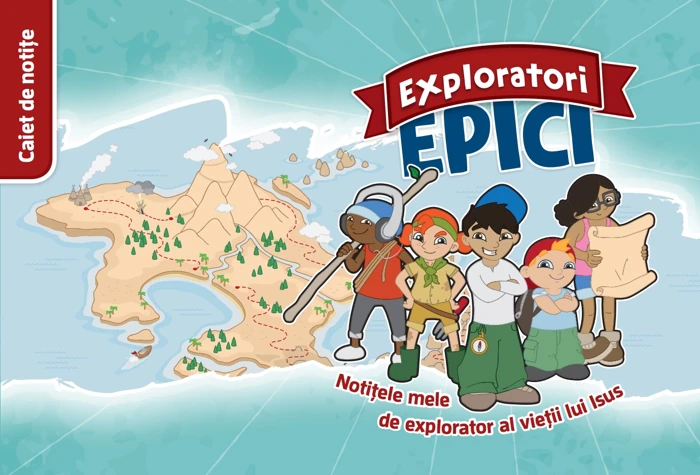 Epic Explorers Scratch Pad (Romanian)