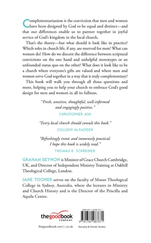 Embracing Complementarianism