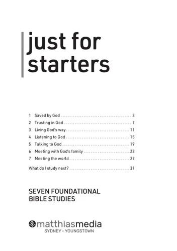 Just for Starters