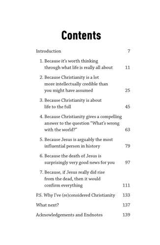 7 Reasons to (Re)Consider Christianity (ebook)