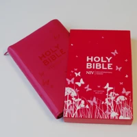 Pink Zip-up Bible (NIV)