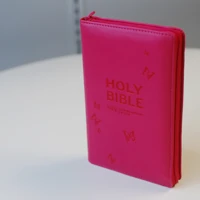 Pink Zip-up Bible (NIV)