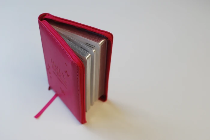 Pink Zip-up Bible (NIV)