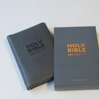 Slate Zip-up Bible (NIV)