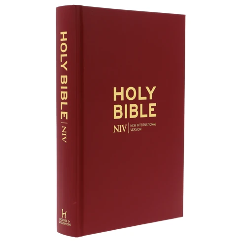 NIV Popular Burgundy Hardback Bible