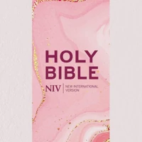 NIV Larger Print Personal Pastel Pink Bible