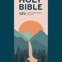 NIV Larger Print Personal Navy Blue Bible