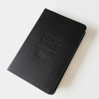 NIV Larger Print Black Leather Bible: Personal Size