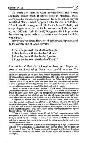 Judges: Such a great salvation