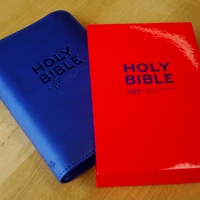 NIV Tiny Navy Soft-tone Bible with Zip