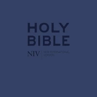 NIV Tiny Navy Soft-tone Bible with Zip
