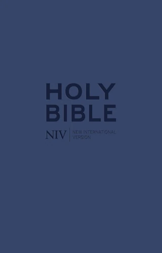 NIV Tiny Navy Soft-tone Bible with Zip