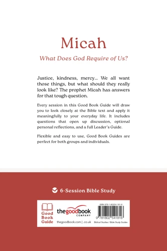 Micah: What Does God Require of Us?