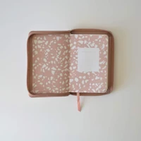 NIV Pocket Rose Gold Soft-Tone Bible with Zip
