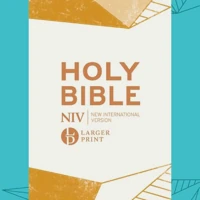 NIV Larger Print Personal Teal Soft-Tone Bible