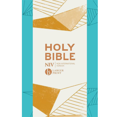 NIV Larger Print Personal Teal Soft-Tone Bible