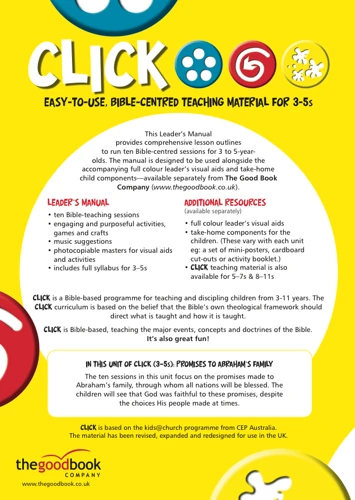 Click Unit 7: 3-5s Leader's Manual