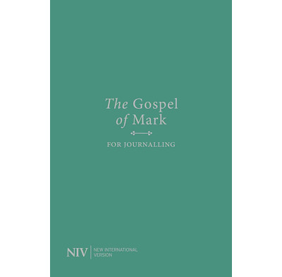 NIV Gospel of Mark for Journalling (Green)