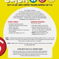 Click Unit 6: 3-5s Leader's Manual