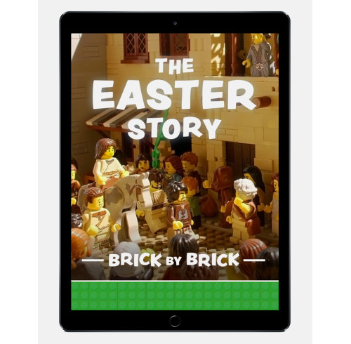 Download the full-size illustrations - The Easter Story Brick by Brick