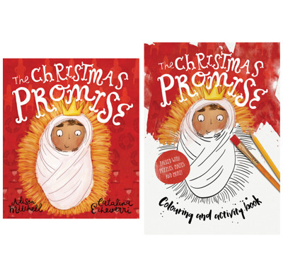 The Christmas Promise Storybook and Coloring Book Bundle