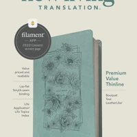 NLT Premium Value Thinline Bible, Filament Enabled