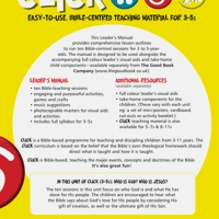 Click Unit 1: 3-5s Leader's PACK (Manual + Posters + Child's Component)