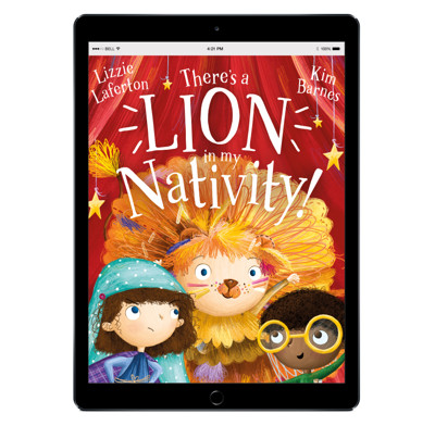 Download the full-size illustrations - There's a Lion in my Nativity