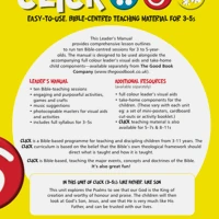 Click Unit 12: 3-5s Leader's Manual