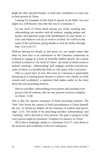 Let the Word Dwell Richly