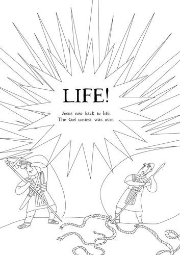 The God Contest Colouring and Activity Book