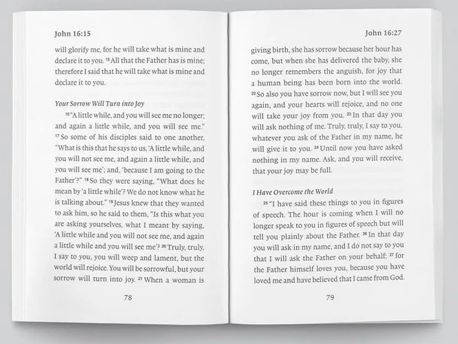 ESV Gospel of John, Large Print