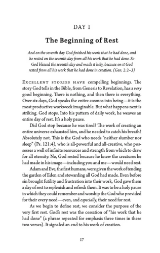Rest: Creating Space for Soul Refreshment
